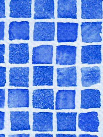 Těžká fólie MOSAICO (modrá mozaika) 1,65x25,2 m (41,58 m2)