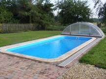 Plastový bazén obdélník 3x4 m výška 120 cm