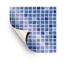 Těžká folie do bazénu AVFOL Decor Mozaika Modrá role 1,65 m