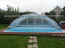 Zastřešení bazénu 3x6 m jednoobloukové